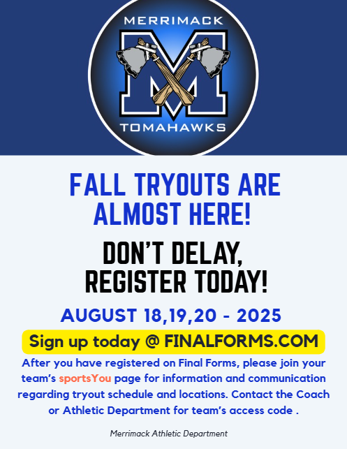 fall tryouts flyer 2025